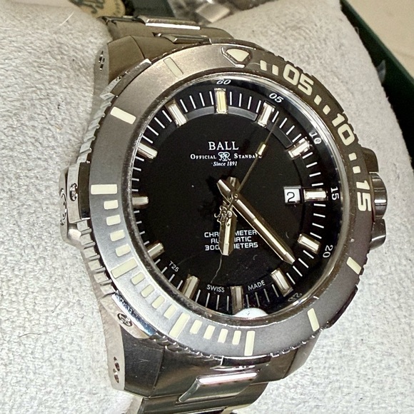 Ball Engineering II Hydrocarbon DeepQuest Date Designer Diver Mens Watch. - Picture 3 of 7